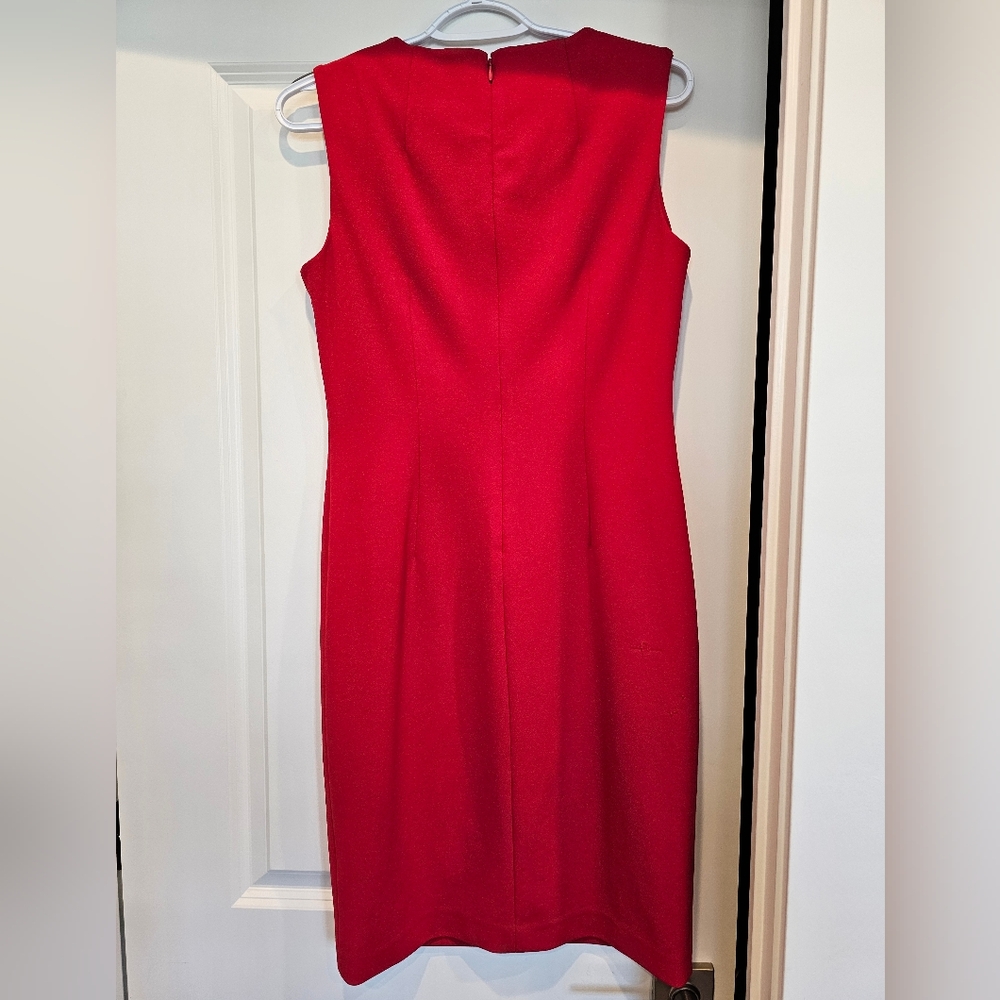 Red Calvin Klein Dress - Picture 5 of 5